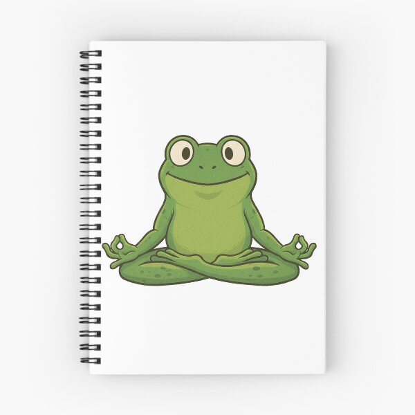Item preview, Frog Doing Yoga designed and sold by fati-artiste1.