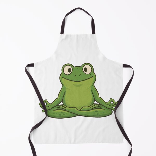 Item preview, Frog Doing Yoga designed and sold by fati-artiste1.