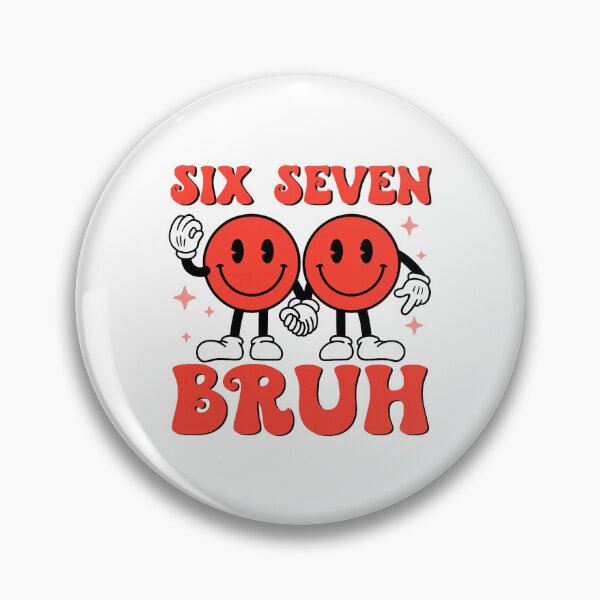 Item preview, Six Seven Bruh Funny Retro Character Duo designed and sold by kienoy.