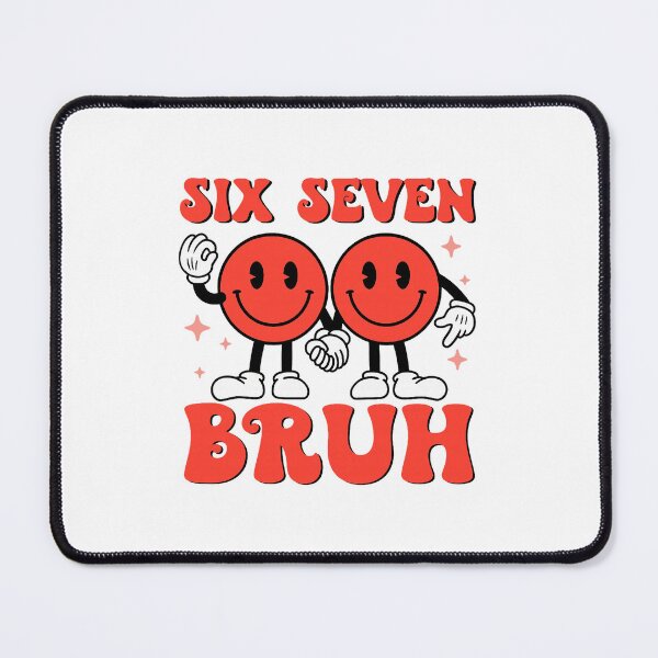 Item preview, Six Seven Bruh Funny Retro Character Duo designed and sold by kienoy.