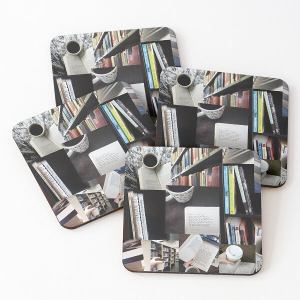 Item preview, Books & Coffee Collage designed and sold by brittfewster.
