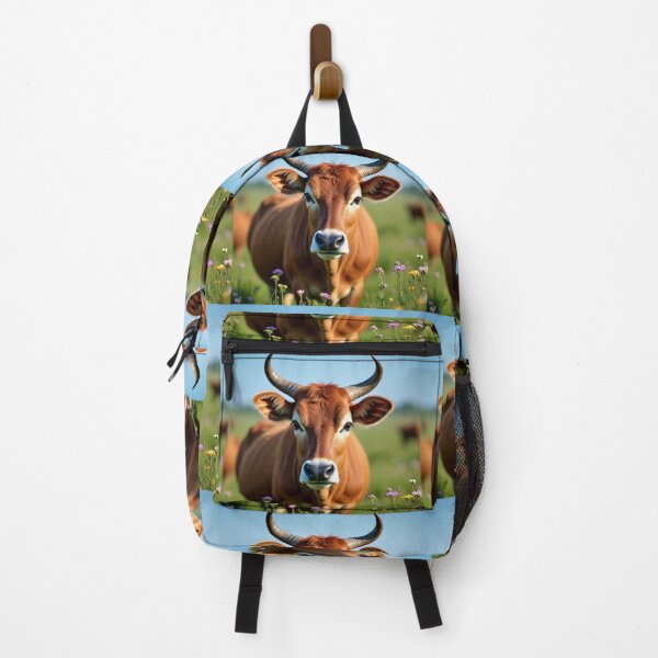 Item preview, Field Gaze Longhorn – Artistic Illustration designed and sold by TreatLLC.