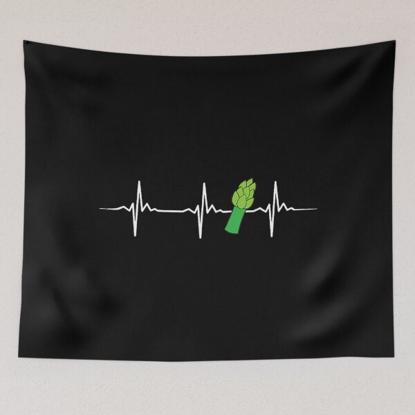 Item preview, Asparagus Heartbeat Funny Vegetable Asparagus designed and sold by MyraLorri.