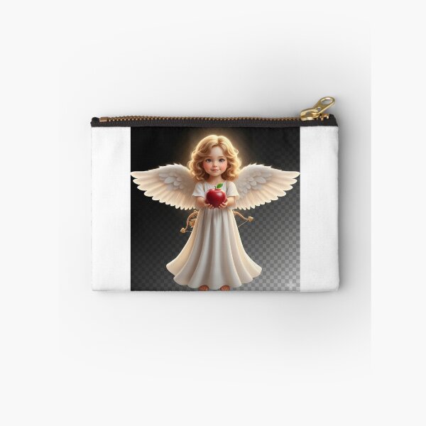Item preview, Charming Angel with Apple – Tender Design for Valentine's Day and Christmas designed and sold by Studiocolors.