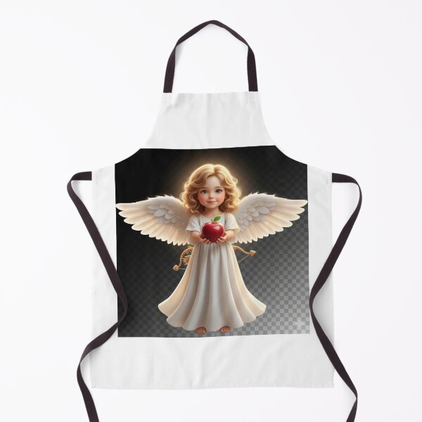 Item preview, Charming Angel with Apple – Tender Design for Valentine's Day and Christmas designed and sold by Studiocolors.