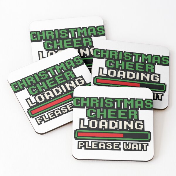 Item preview, Christmas Cheer Loading Screen Art designed and sold by Trendy Sticker & Merch Collection - Express Yourself.