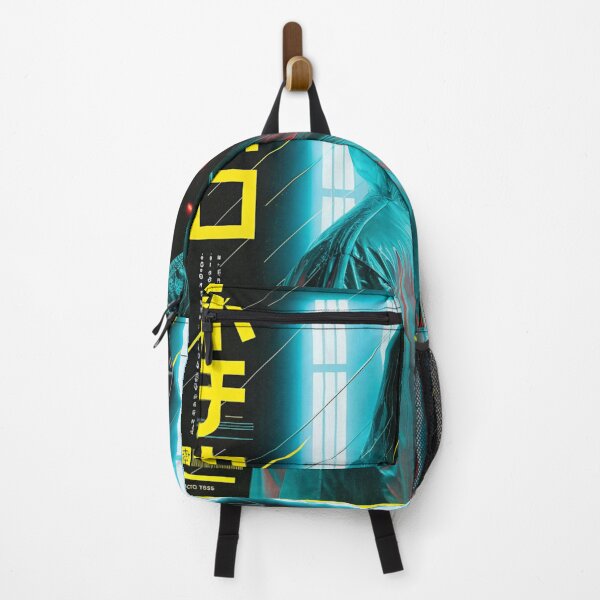 Item preview, Futuristic Japanese Poster: Digital Cult Icon Portrait designed and sold by Raw-Ink.