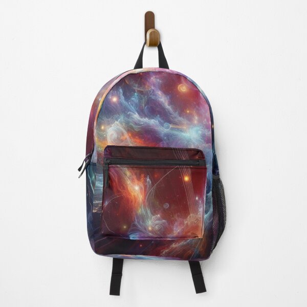 Item preview, Cosmic Genesis – Abstract Nebula Burst in Vibrant Spectrum designed and sold by Meta Mirage .