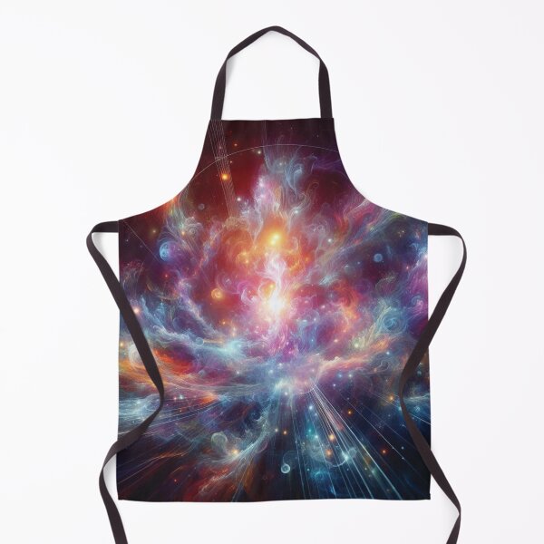 Item preview, Cosmic Genesis – Abstract Nebula Burst in Vibrant Spectrum designed and sold by Meta Mirage .