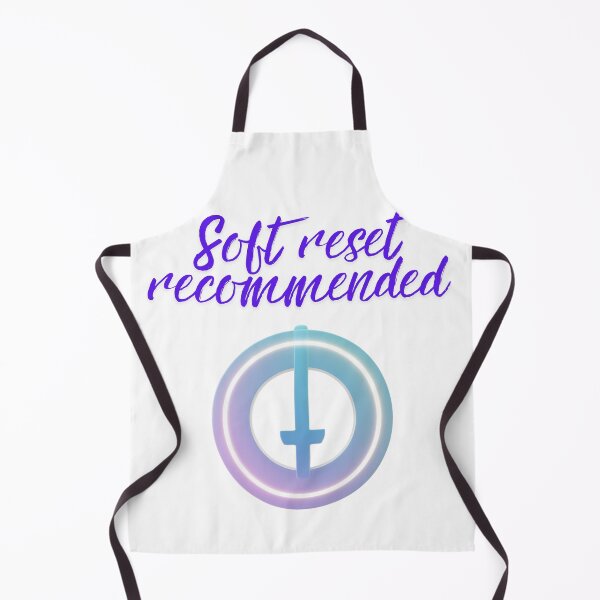 Item preview, Soft Reset Recommended Message funny tech quote designed and sold by SloganSauce.