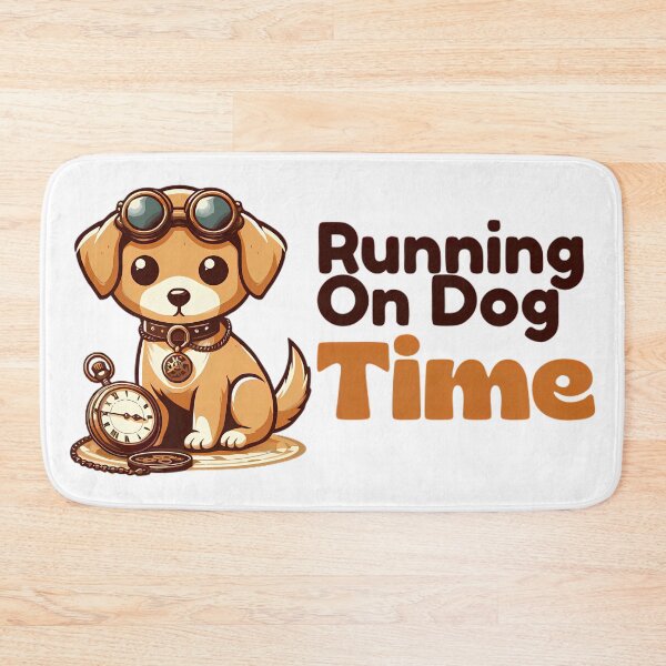 Item preview, Running On Dog Time Steampunk Puppy designed and sold by DrawDrip.