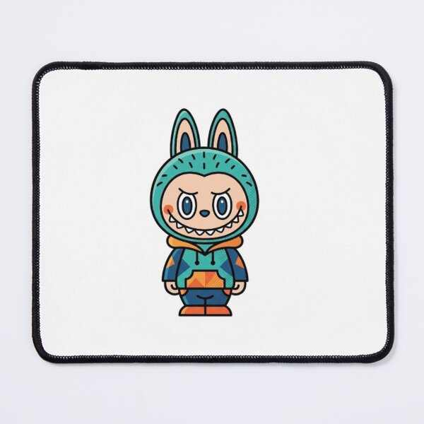 Item preview, labubu, cute keep fit labubu doll with vibrant colors designed and sold by nicnacc.
