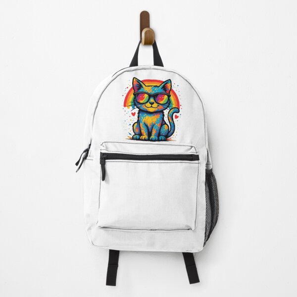 Item preview, Rainbow Cat Fun Glasses designed and sold by HT DU SAINT.