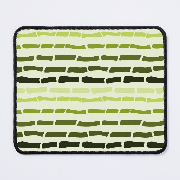 Item preview, Green irregular stripes patern designed and sold by MilediVinter.