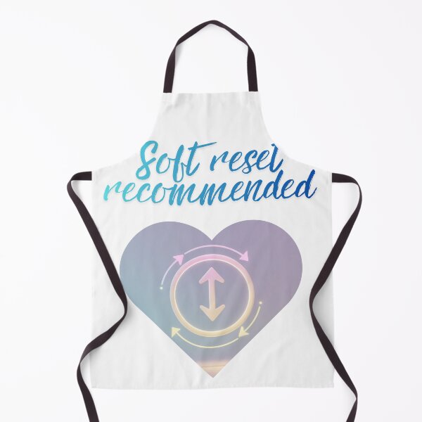 Item preview, Soft Reset Recommended Message daily stress designed and sold by SloganSauce.