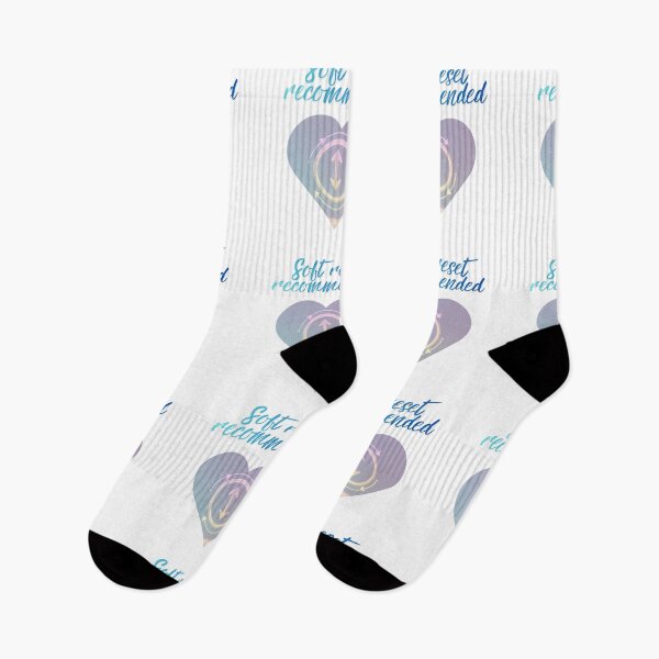 Item preview, Soft Reset Recommended Message daily stress designed and sold by SloganSauce.