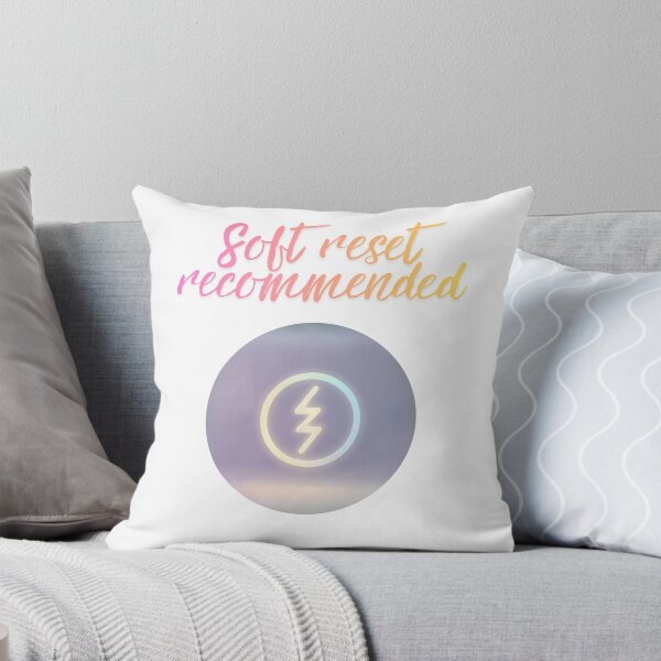 Item preview, Soft Reset Recommended Message trending quote designed and sold by SloganSauce.