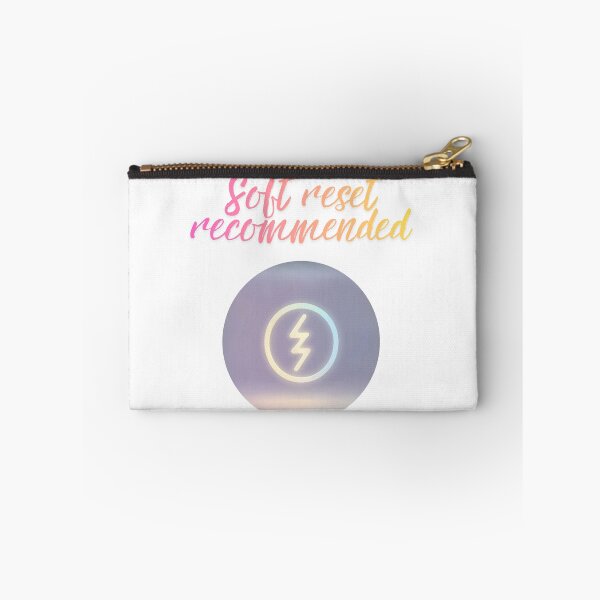 Item preview, Soft Reset Recommended Message trending quote designed and sold by SloganSauce.