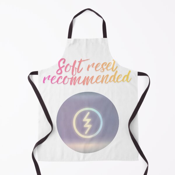 Item preview, Soft Reset Recommended Message trending quote designed and sold by SloganSauce.