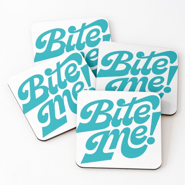 Item preview, Bold Retro Script “Bite Me!” Typography designed and sold by andry01.