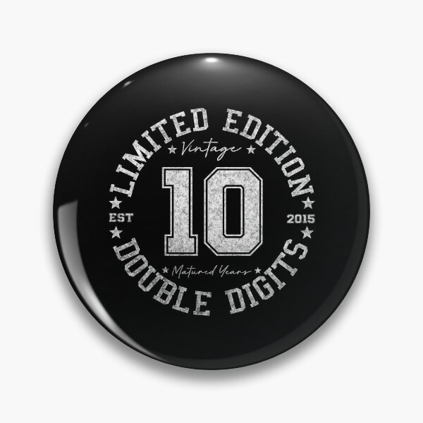 Item preview, Limited Edition Ten Year Vintage Double Digits designed and sold by nryum.