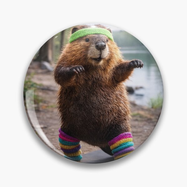 Item preview, Beaver Does His Morning Aerobic Workout designed and sold by Tridentulus.