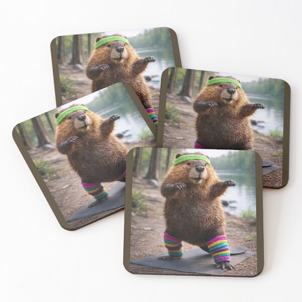 Item preview, Beaver Does His Morning Aerobic Workout designed and sold by Tridentulus.