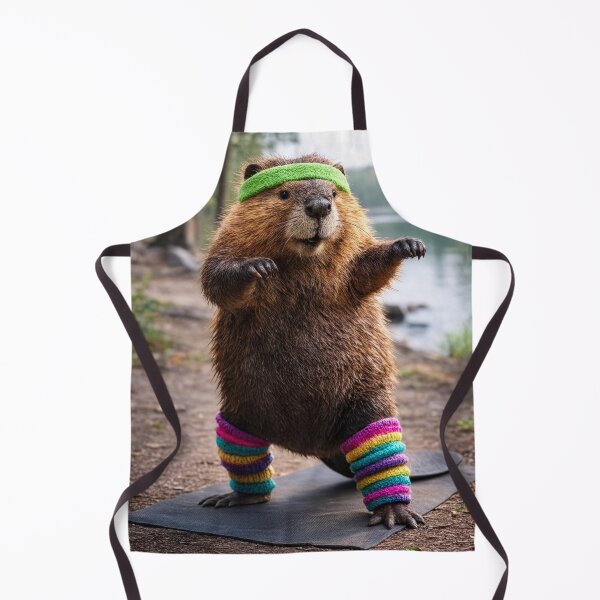 Item preview, Beaver Does His Morning Aerobic Workout designed and sold by Tridentulus.