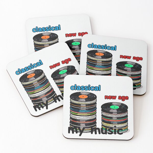 Item preview, my music classical new age retro vinyl records design designed and sold by SmashingDeals.
