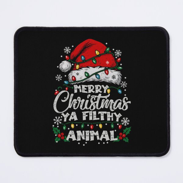 Item preview, Merry Christmas Ya Filthy Animal Funny Holiday designed and sold by DarylPope.