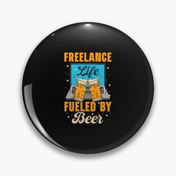 Item preview, Freelancer Virtual Assistant Freelance Life Fueled By Beer designed and sold by MyraLorri.