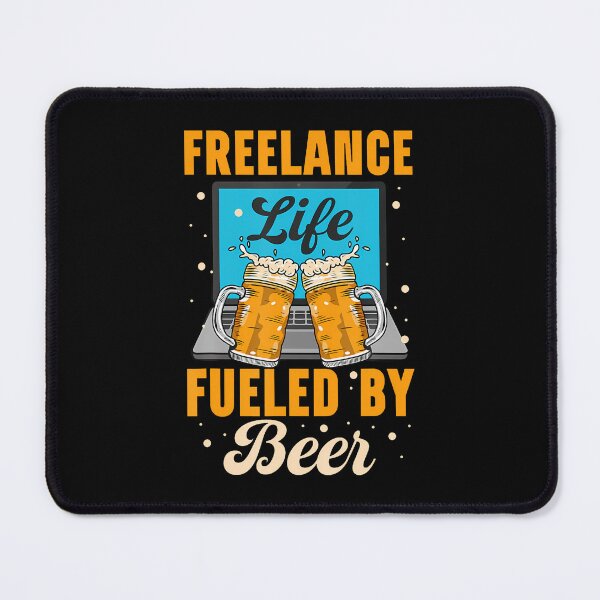 Item preview, Freelancer Virtual Assistant Freelance Life Fueled By Beer designed and sold by MyraLorri.