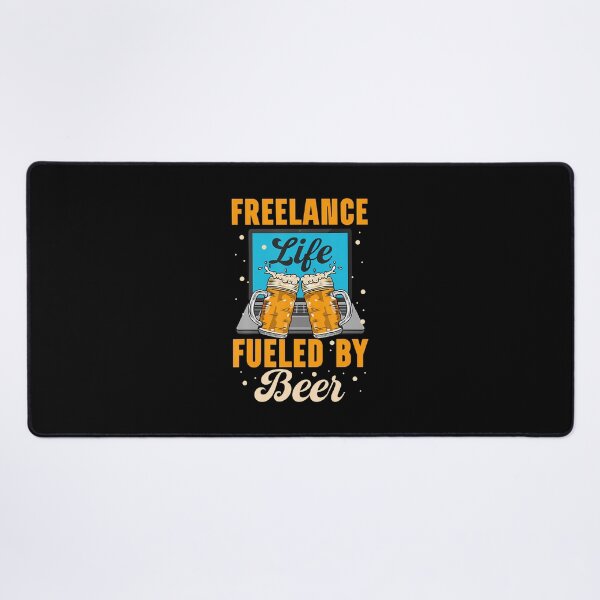 Item preview, Freelancer Virtual Assistant Freelance Life Fueled By Beer designed and sold by MyraLorri.