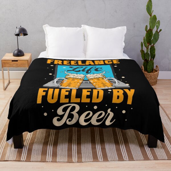 Item preview, Freelancer Virtual Assistant Freelance Life Fueled By Beer designed and sold by MyraLorri.