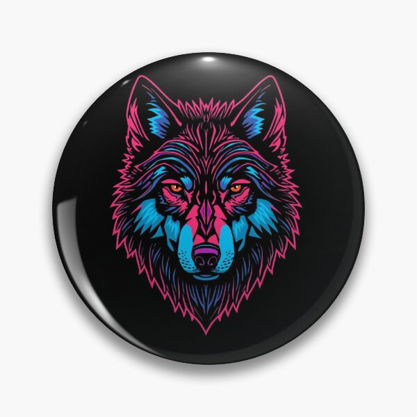 Item preview, Wolf - Colourful designed and sold by Luisshopp.