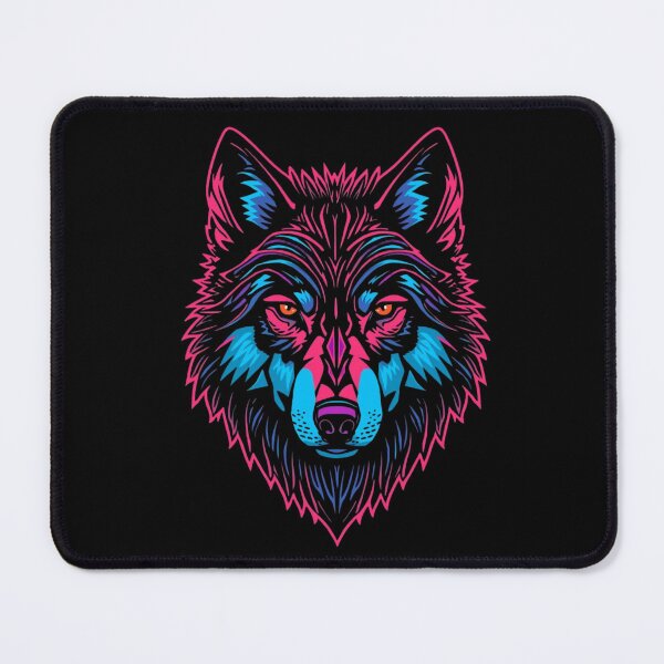 Item preview, Wolf - Colourful designed and sold by Luisshopp.