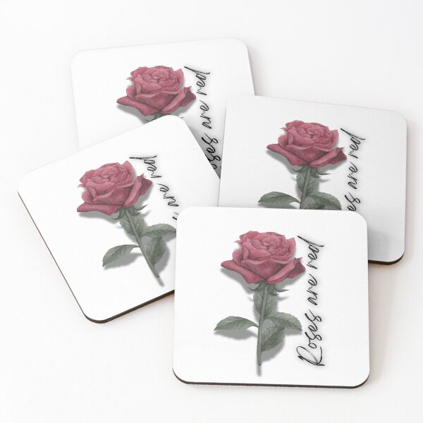 Item preview, Roses Are Red – Vintage Floral Art designed and sold by MuzzeDesigns.