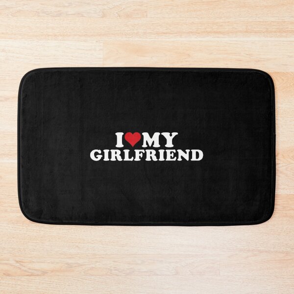 Item preview, I Love My Beautiful Girlfriend I Heart My Beautiful Gf designed and sold by TaraLiliana.