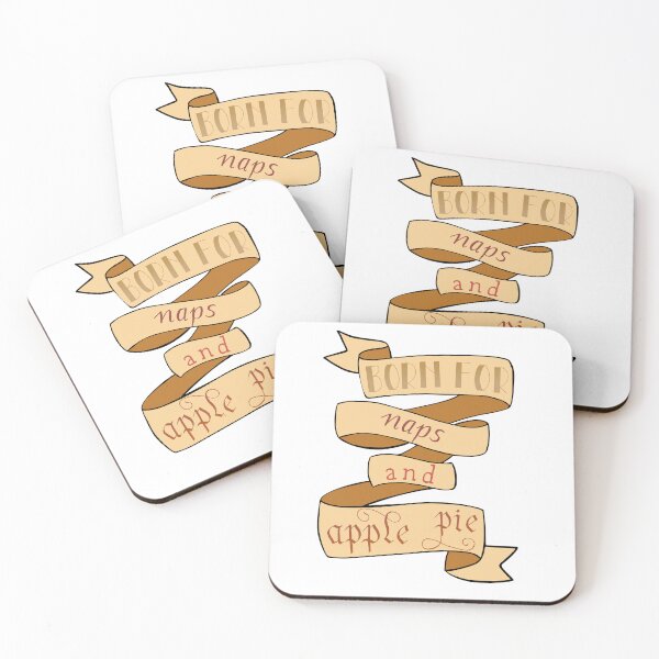 Item preview, Born for naps & apple pie designed and sold by Inkvocation.