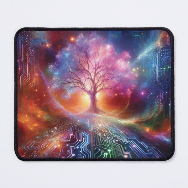 Item preview, Cosmic Treble Clef – Spiritual Music Energy Art Print designed and sold by Meta Mirage .