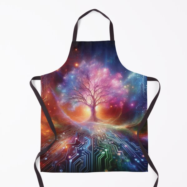 Item preview, Cosmic Treble Clef – Spiritual Music Energy Art Print designed and sold by Meta Mirage .