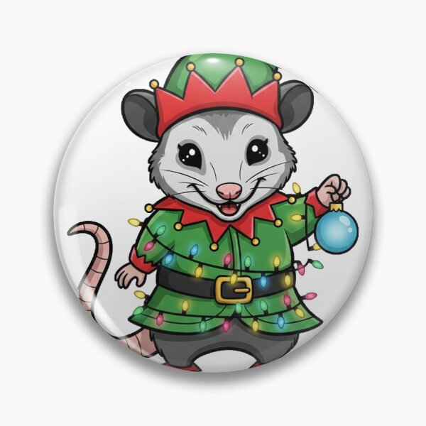 Item preview, Festive opossum designed and sold by CamRMuz.