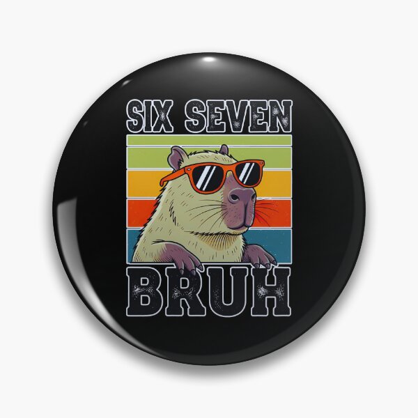 Item preview, 67 Bruh Capybara  designed and sold by WoodburyLake.