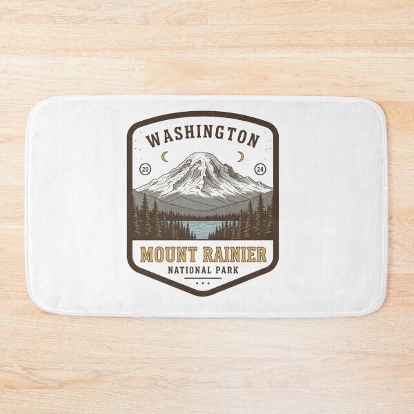 Item preview, Mount Rainier Washington Vintage Badge designed and sold by store7azzouzi.