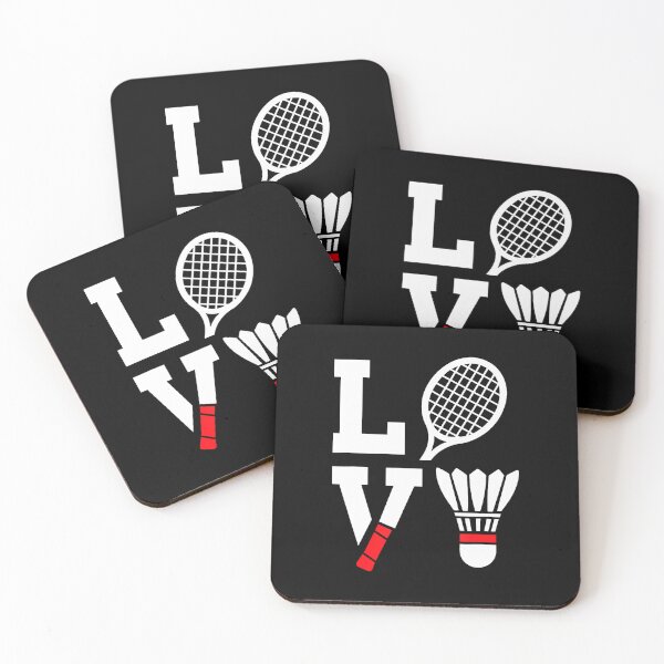 Item preview, Love Badminton Player Athletic Shuttlecock Lover designed and sold by MariaEdna1.