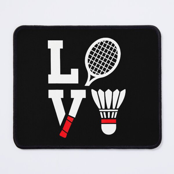 Item preview, Love Badminton Player Athletic Shuttlecock Lover designed and sold by MariaEdna1.