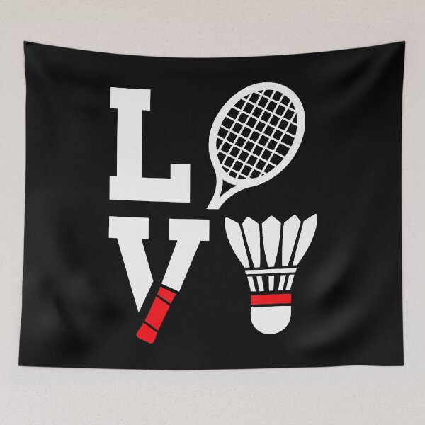 Item preview, Love Badminton Player Athletic Shuttlecock Lover designed and sold by MariaEdna1.