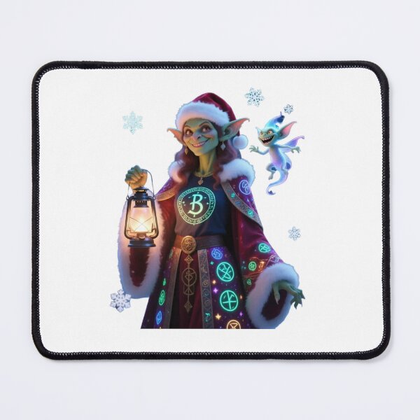 Item preview, Goblin Santa Claus Fantasy Character – Whimsical Holiday Design designed and sold by Sweet Dreams & Fantasia.