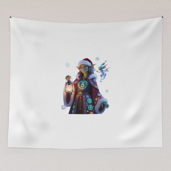 Item preview, Goblin Santa Claus Fantasy Character – Whimsical Holiday Design designed and sold by Sweet Dreams & Fantasia.