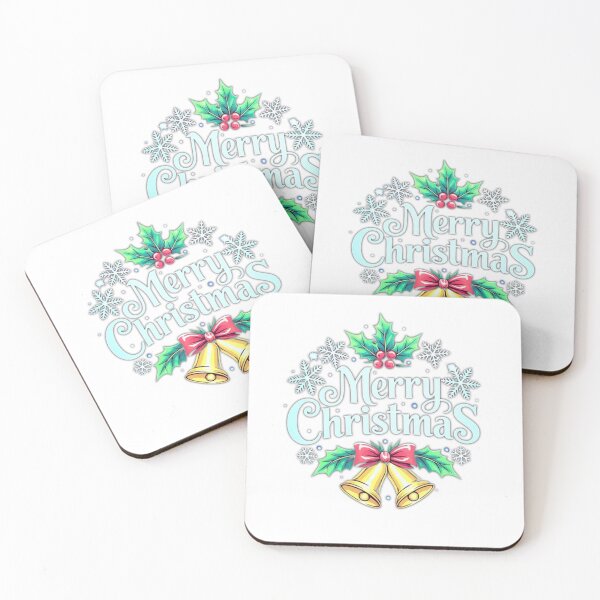 Item preview, Colorful Merry Christmas Typography – Festive Reindeer & Floral Holiday Design designed and sold by Sweet Dreams & Fantasia.